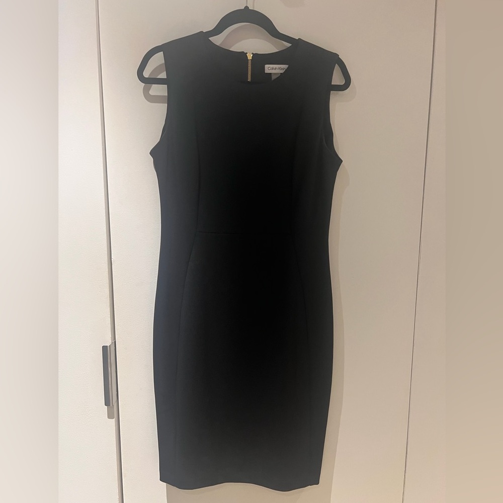 Calvin Klein Classic Black Mini Dress